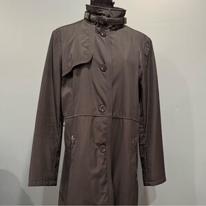 Kenneth Cole Reaction Black Thermal Trench Coat